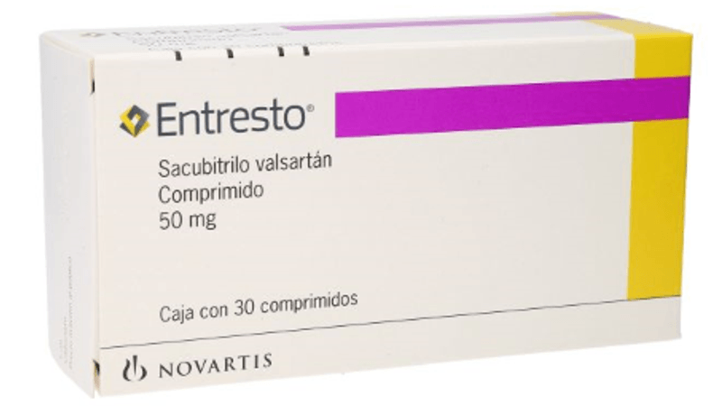 Entresto 50 mg, 30 Comprimidos.