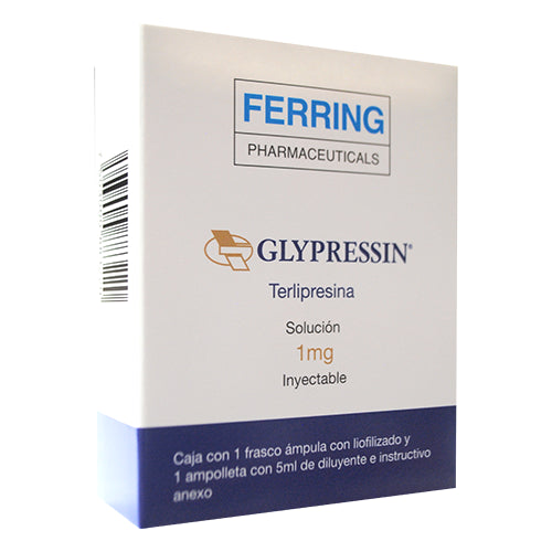 GLYPRESSIN 1 mg 1 frasco ampula C/5 ml