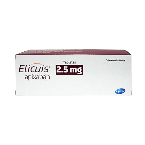 ELICUIS 2.5MG TAB CAJ C/60