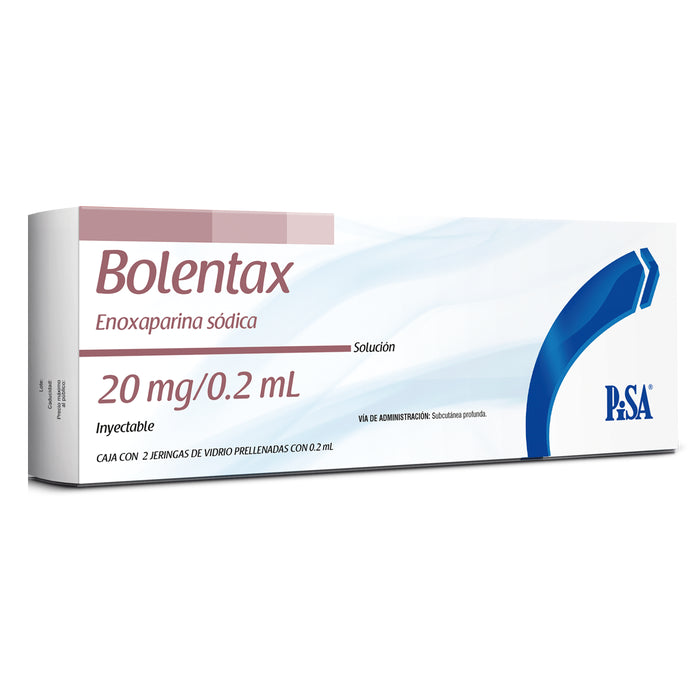 BOLENTAX 20 mg 2 JGP C/0.2 ml