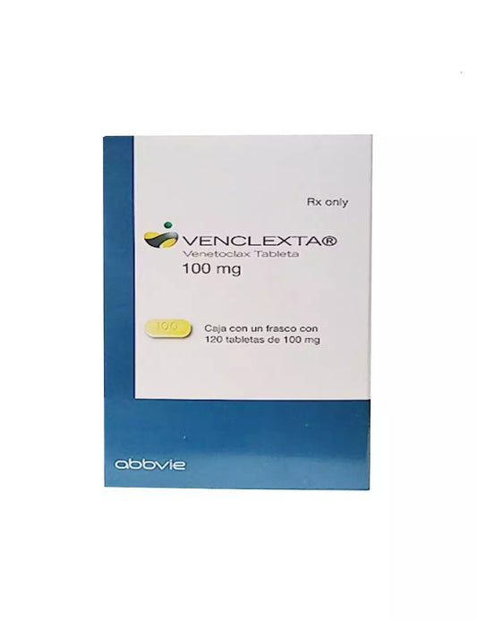Venclexta 100 Mg Caja Con Frasco Con 120 Tabletas