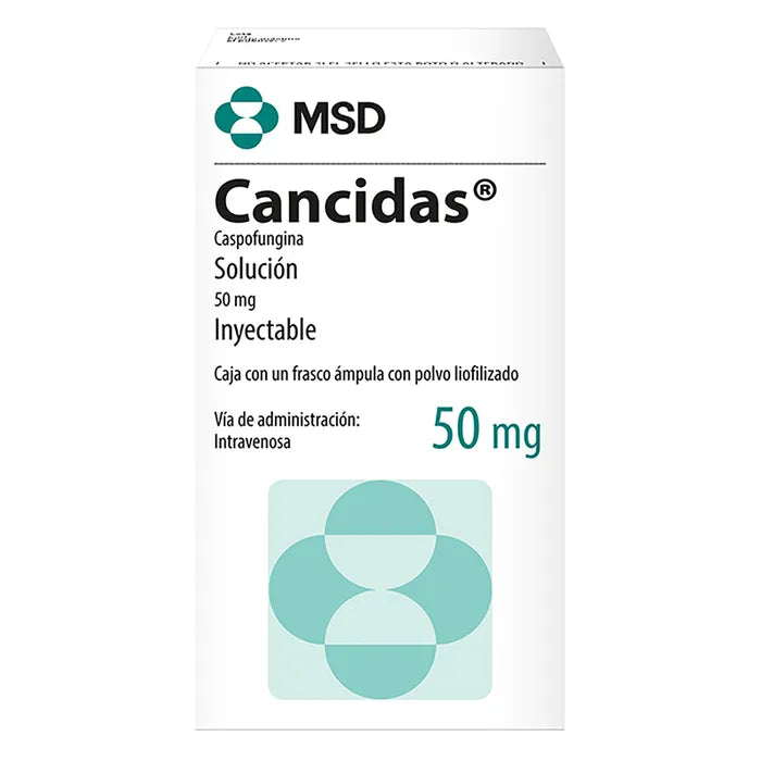 CANCIDAS 50MG FAM CAJ C/1