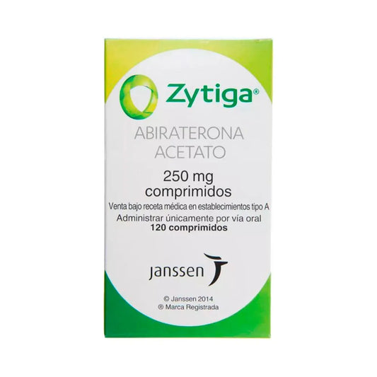 ZYTIGA 250 mg CAJ TAB C/120