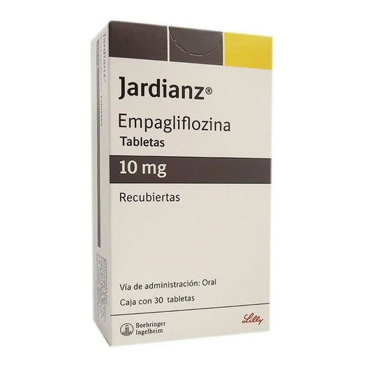 Jardianz 10 mg, 30 Tabletas.