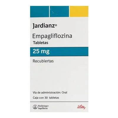 Jardianz 25 mg, 30 Tabletas.