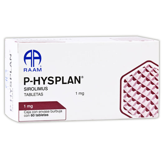 P-HYSPLAN 60 TABLETAS 1 MG