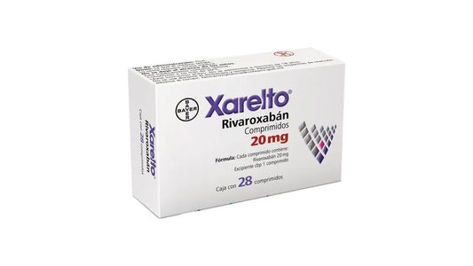 Xarelto 20 mg, 28 Comprimidos.