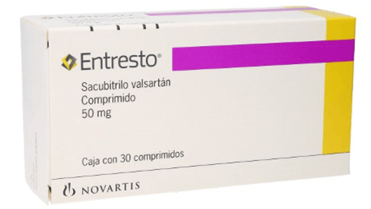 Entresto 50 mg, 30 Comprimidos.