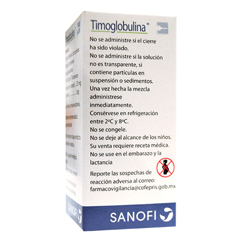 TIMOGLOBULINA LIOF 25 mg FAM C/1