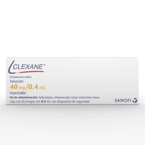 CLEXANE 40MG JPREL CAJ C/2