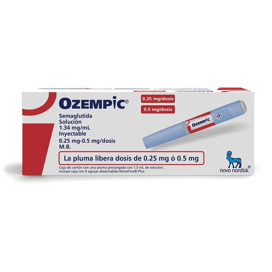 OZEMPIC 1.34 mg / ml 1.5 ml 0.25 / 0.5 mg / Dosis Caja  C/1