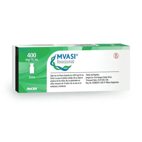 MVASI 400 mg/ 16 ml SOL FCO AMP CAJ C/1