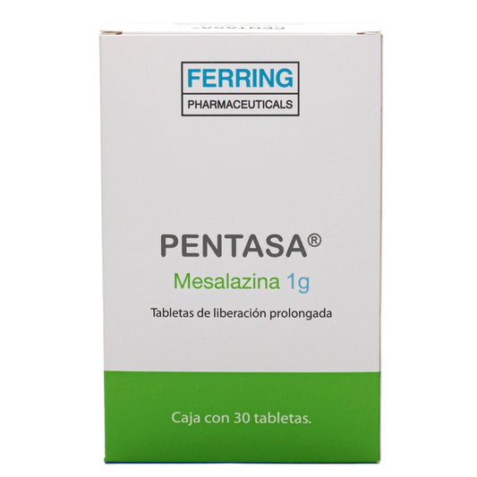 PENTASA 1 G TAB LP CAJ C/30