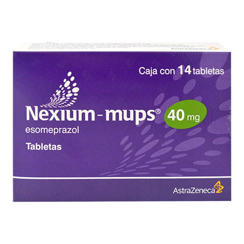 NEXIUM MUPS 40MG TAB CAJ C/14