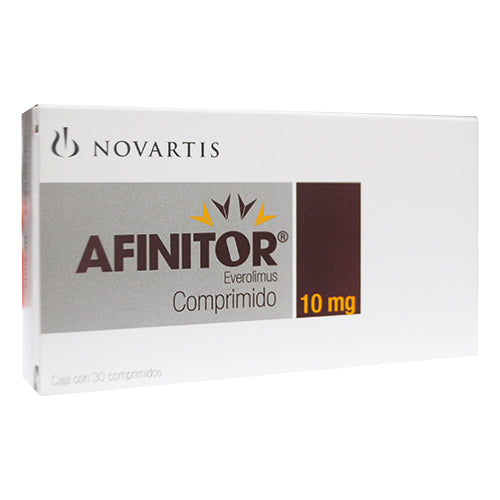 AFINITOR 10MG COM CAJ C/30