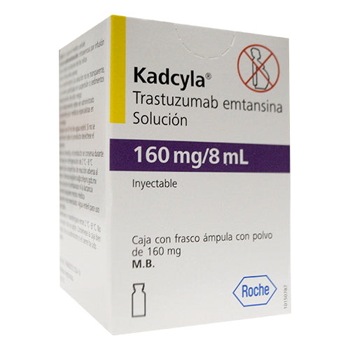KADCYLA LIOF 160MG F A CAJ C/8ML