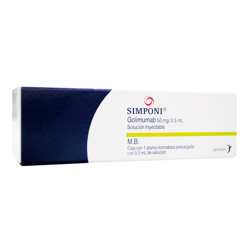SIMPONI 50MG/0.5ML JGP CAJ C/1
