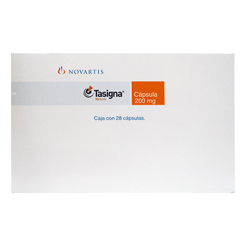 TASIGNA 200MG CAP CAJ C/28